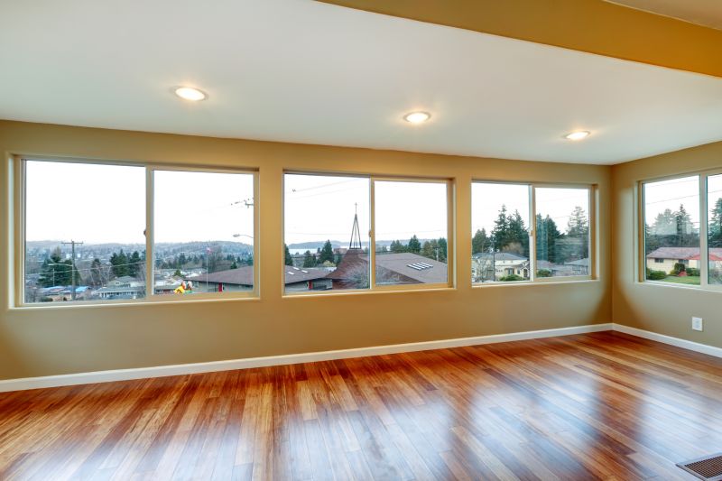 Large Picture Windows in Living Room